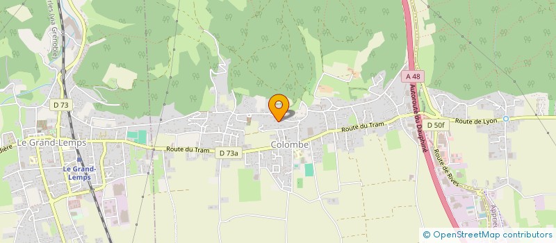 localisation de l'entreprise MONSIEUR DAVID ANNEQUIN  COLOMBE