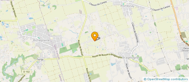 localisation de l'entreprise MONSIEUR DAVID APRELON  SAINT-FRANCOIS