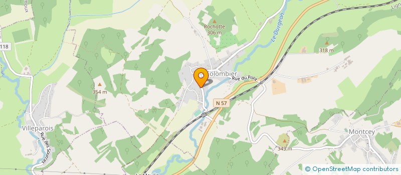 localisation de l'entreprise MONSIEUR DAVID ARASSUS  COLOMBIER