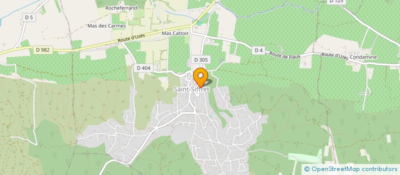 localisation de l'entreprise MONSIEUR DAVID ARCHIBALD  SAINT-SIFFRET