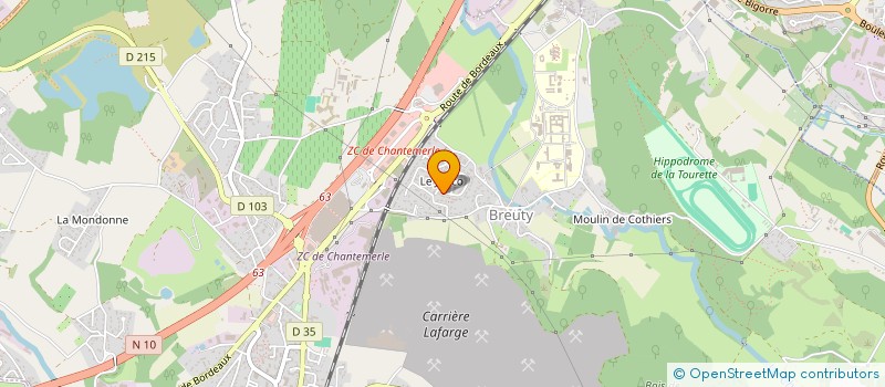 localisation de l'entreprise MONSIEUR DAVID ARENAS  LA COURONNE