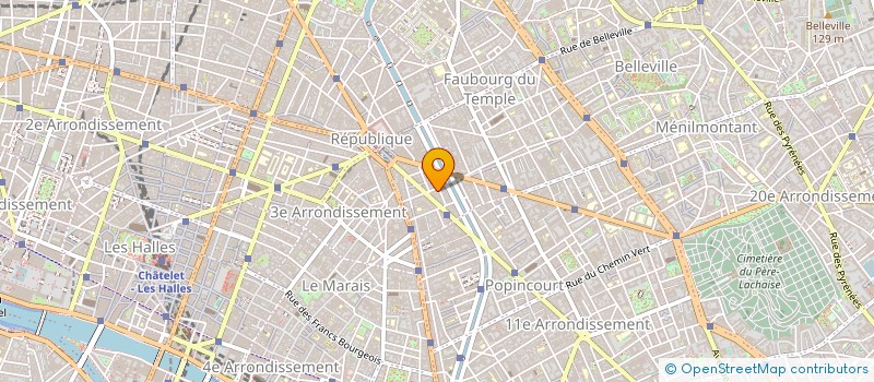 localisation de l'entreprise MONSIEUR DAVID ARGI à PARIS