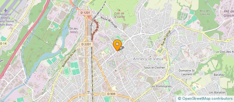 localisation de l'entreprise MONSIEUR DAVID ARMANDONI à ANNECY