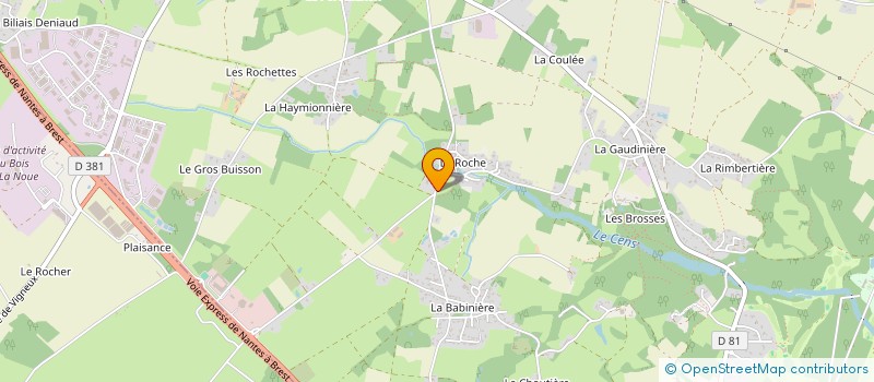 localisation de l'entreprise MONSIEUR DAVID ARMENGAUD  VIGNEUX-DE-BRETAGNE