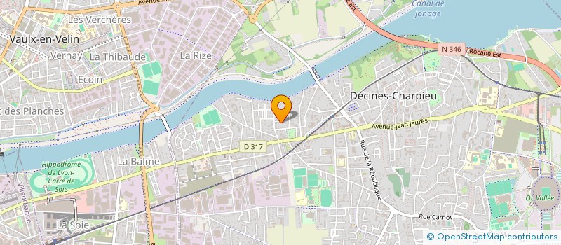 localisation de l'entreprise MONSIEUR DAVID ARNAUD  VENCE