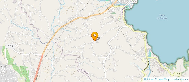 localisation de l'entreprise MONSIEUR DAVID ARNAUD  LE ROBERT