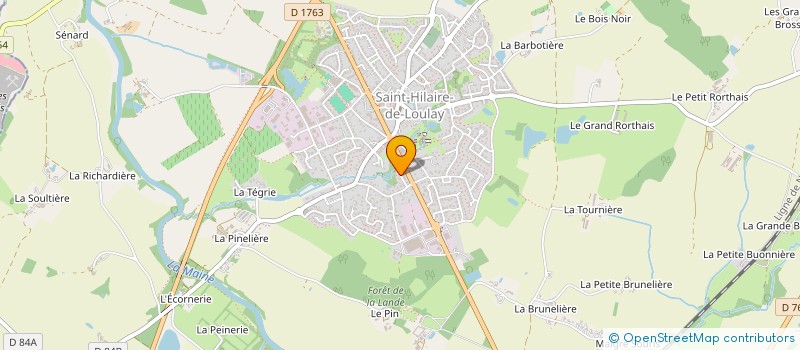 localisation de l'entreprise MONSIEUR DAVID ARNAUD à MONTAIGU-VENDEE