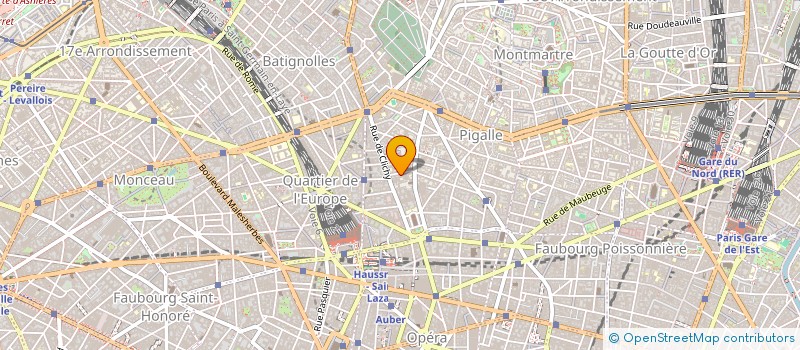 localisation de l'entreprise MONSIEUR DAVID ARONBRUNETIERE  PARIS