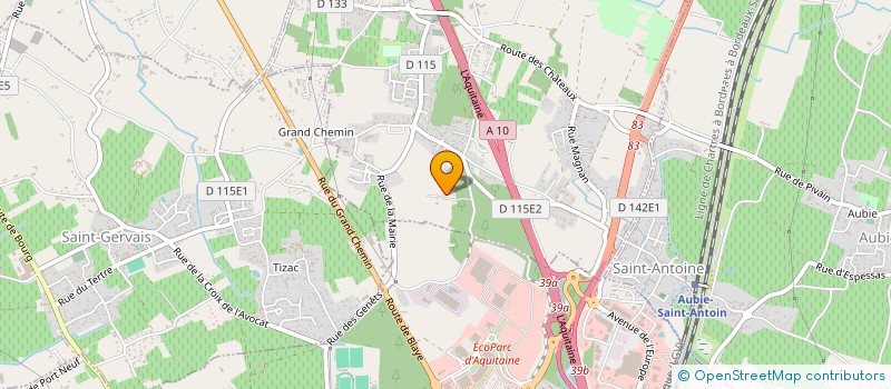 localisation de l'entreprise MONSIEUR DAVID ASCARGORTA  AMBARES-ET-LAGRAVE