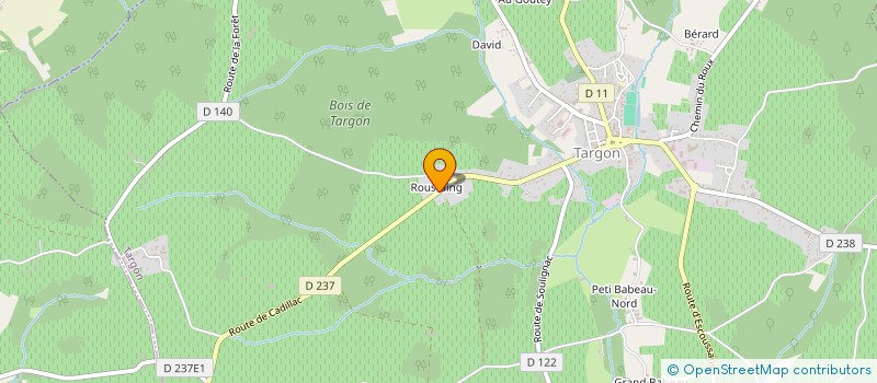 localisation de l'entreprise MONSIEUR DAVID ASPA  NERIGEAN