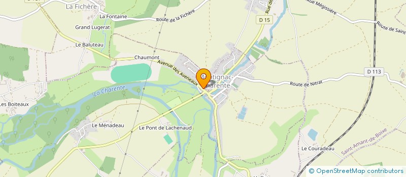 localisation de l'entreprise MONSIEUR DAVID ASSAYAG à MONTIGNAC-CHARENTE