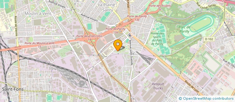 localisation de l'entreprise MONSIEUR DAVID ASSOUR  VENISSIEUX