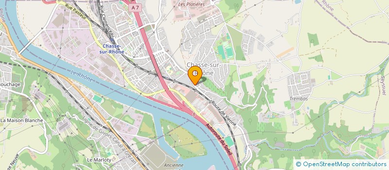 localisation de l'entreprise MONSIEUR DAVID AU APPAVOU  CHASSE-SUR-RHONE