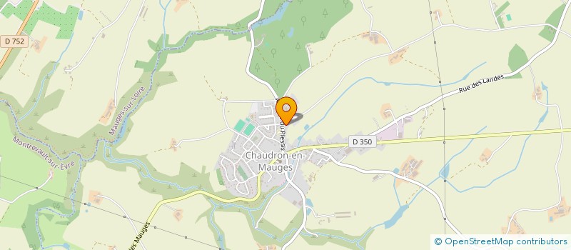 localisation de l'entreprise MONSIEUR DAVID AUGEREAU à MONTREVAULT-SUR-EVRE