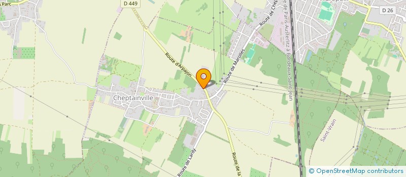 localisation de l'entreprise MONSIEUR DAVID AUGUSTO VAZ  AVRAINVILLE