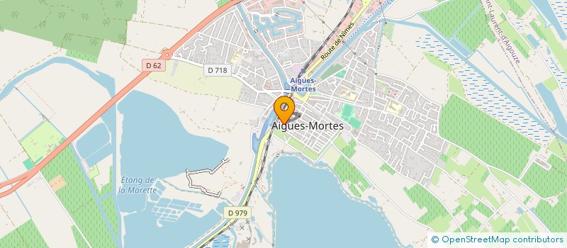 localisation de l'entreprise MONSIEUR DAVID AURAN  AIGUES-MORTES