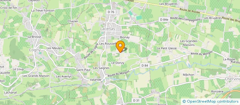 localisation de l'entreprise MONSIEUR DAVID AVERLY  LACENAS