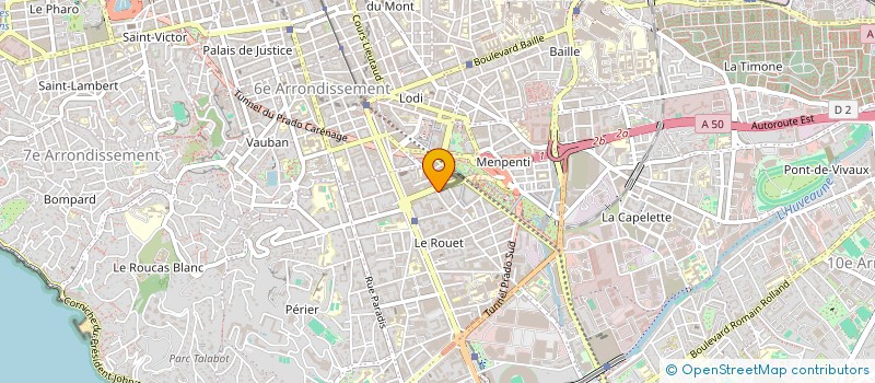 localisation de l'entreprise MONSIEUR DAVID AVIHAIL  MARSEILLE