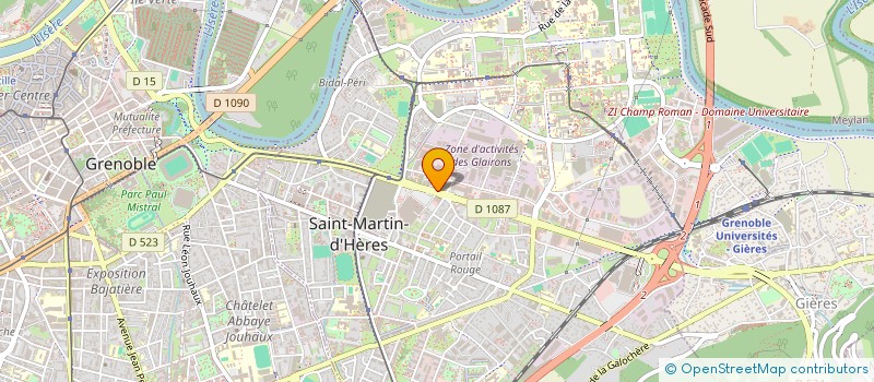 localisation de l'entreprise MONSIEUR DAVID AYANIAN  SAINT-MARTIN-D'HERES