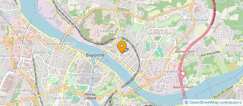 localisation de l'entreprise MONSIEUR DAVID AYGALENT à BAYONNE