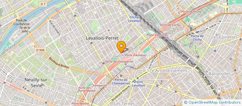 localisation de l'entreprise MONSIEUR DAVID AZOULAY à LEVALLOIS-PERRET