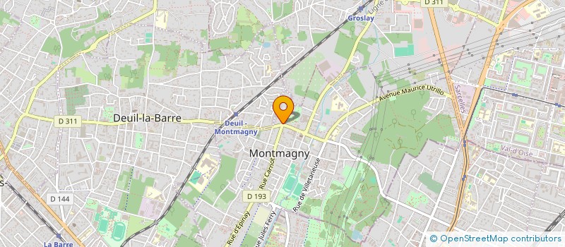 localisation de l'entreprise MONSIEUR DAVID AZRIA  MONTMAGNY