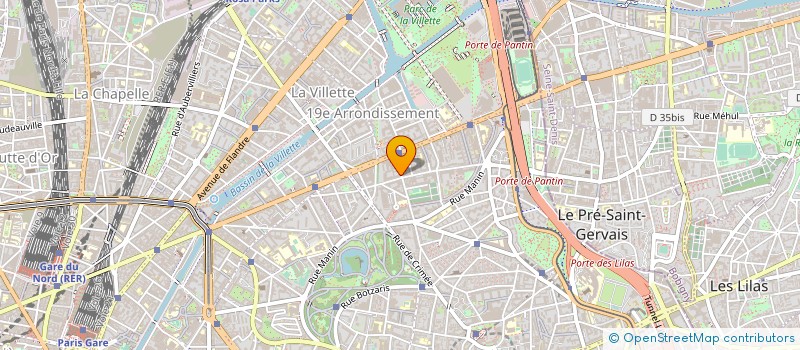 localisation de l'entreprise MONSIEUR DAVID AZRIA  PARIS