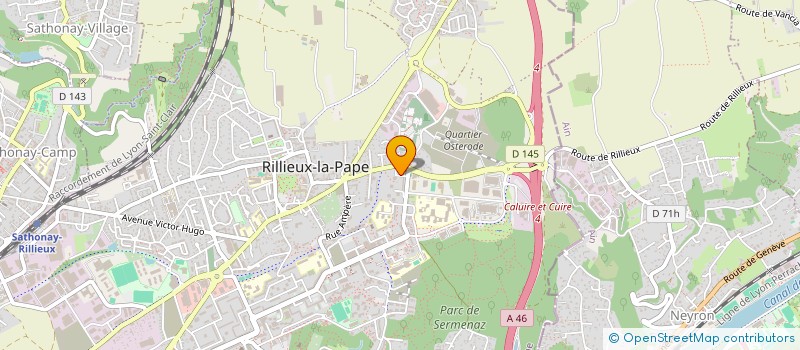 localisation de l'entreprise MONSIEUR DAVID BABANINI à RILLIEUX-LA-PAPE