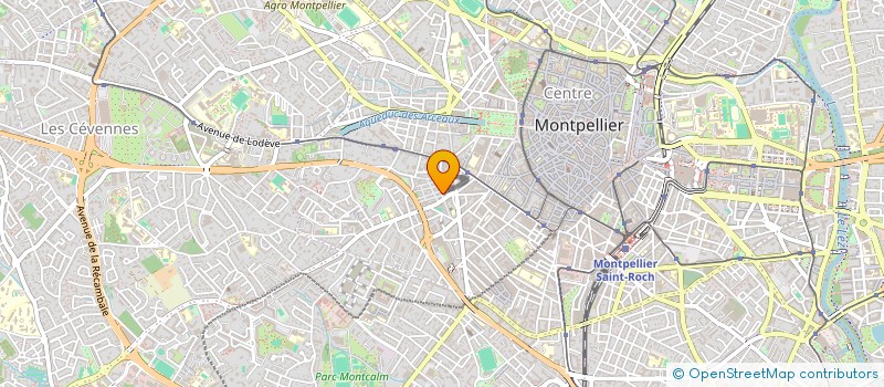 localisation de l'entreprise MONSIEUR DAVID BABIN à MONTPELLIER
