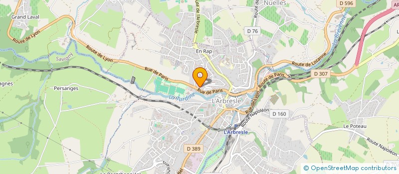 localisation de l'entreprise MONSIEUR DAVID BABUSCI  SAIN-BEL