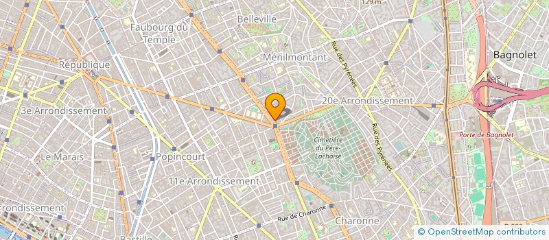 localisation de l'entreprise MONSIEUR DAVID BADSTUBER  PARIS