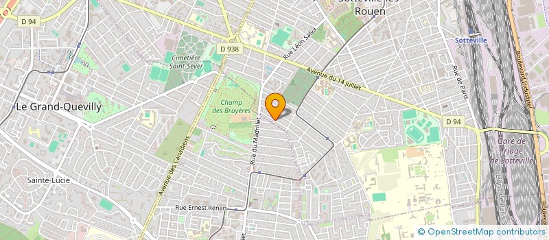 localisation de l'entreprise MONSIEUR DAVID BAILLET  SOTTEVILLE-LES-ROUEN