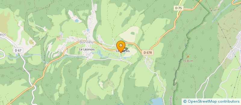 localisation de l'entreprise MONSIEUR DAVID BAILLY  BONLIEU