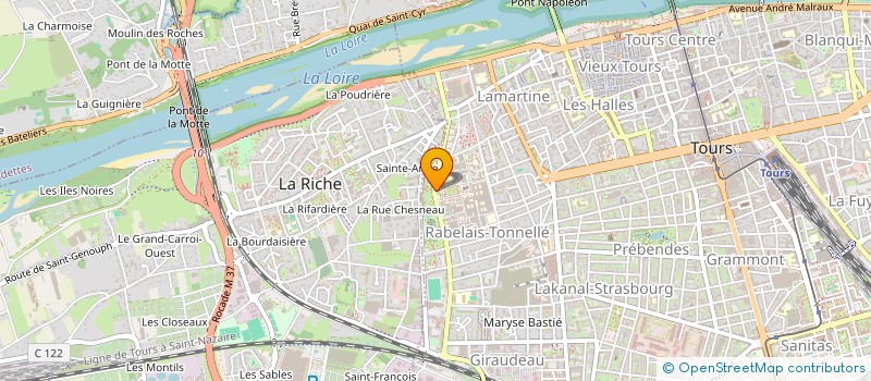 localisation de l'entreprise MONSIEUR DAVID BAKHOS  TOURS