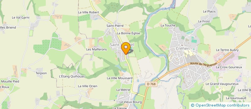 localisation de l'entreprise MONSIEUR DAVID BALADE à SAINT-LORMEL