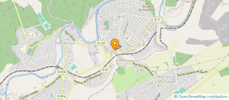 localisation de l'entreprise MONSIEUR DAVID BALAPEKIAN  JUF