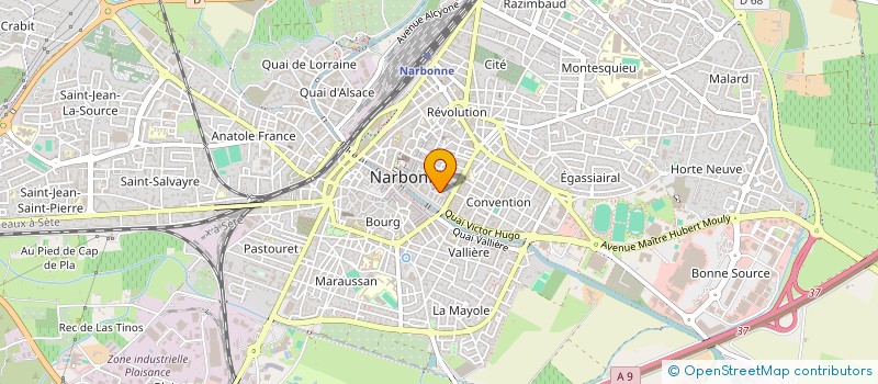localisation de l'entreprise MONSIEUR DAVID BALLESTER à NARBONNE