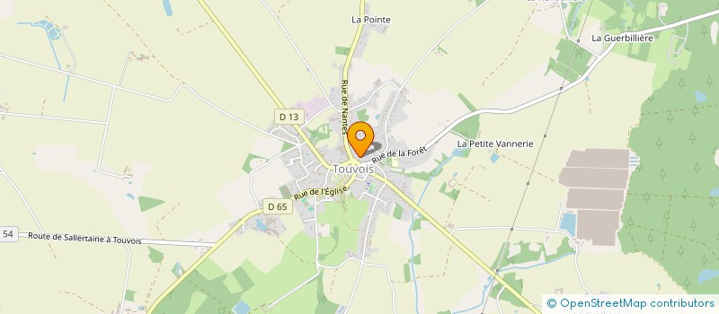 localisation de l'entreprise MONSIEUR DAVID BALLESTER HERVAS  TOUVOIS