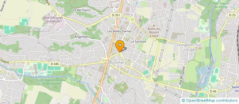 localisation de l'entreprise MONSIEUR DAVID BALLU  MONTLHERY