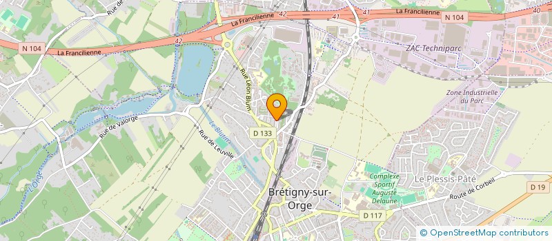 localisation de l'entreprise MONSIEUR DAVID BALON à BRETIGNY-SUR-ORGE