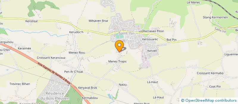 localisation de l'entreprise MONSIEUR DAVID BALP à SAINT-YVI