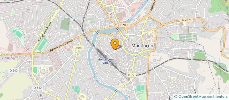 localisation de l'entreprise MONSIEUR DAVID BANO à MONTLUCON