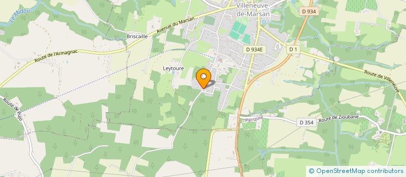 localisation de l'entreprise MONSIEUR DAVID BANOS  GELOUX