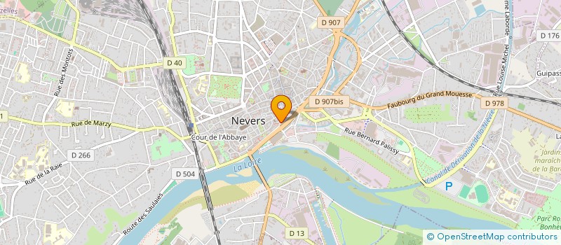 localisation de l'entreprise MONSIEUR DAVID BAPTISTE à NEVERS