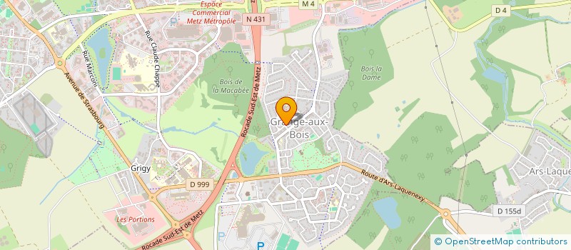 localisation de l'entreprise MONSIEUR DAVID BARBELIN  METZ