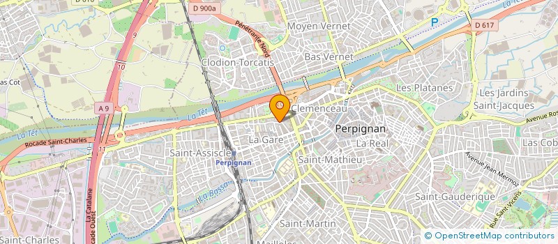 localisation de l'entreprise MONSIEUR DAVID BARRAU GREGORIO  PERPIGNAN