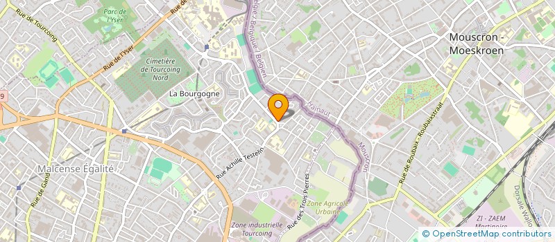 localisation de l'entreprise MONSIEUR DAVID BARRIE à TOURCOING