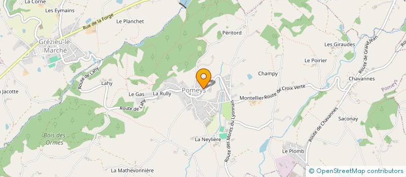 localisation de l'entreprise MONSIEUR DAVID BARROUX à AVEIZE