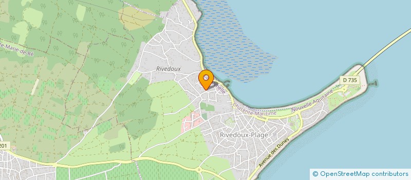 localisation de l'entreprise MONSIEUR DAVID BARTHES  RIVEDOUX-PLAGE