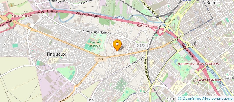 localisation de l'entreprise MONSIEUR DAVID BASIN  TINQUEUX